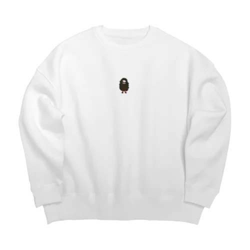 モジャモジャ Big Crew Neck Sweatshirt