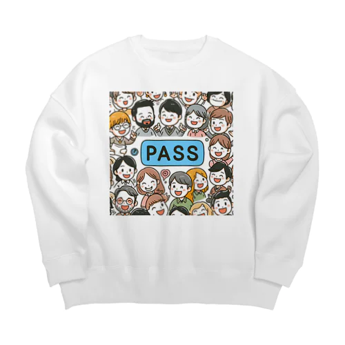 合格PASSED Big Crew Neck Sweatshirt