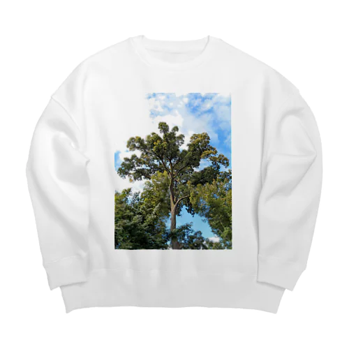 木 Big Crew Neck Sweatshirt