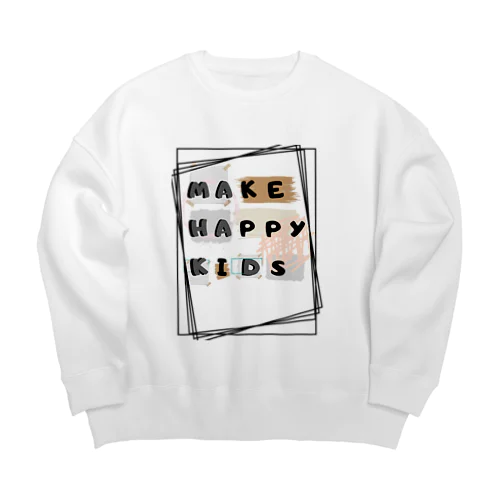 MAKE HAPPY KIDS ビッグシルエットスウェット