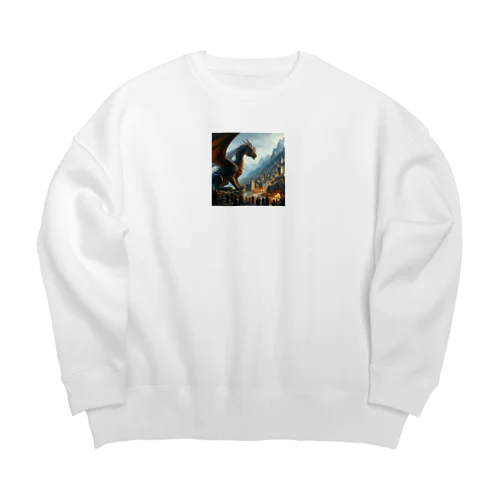 一面龍 Big Crew Neck Sweatshirt