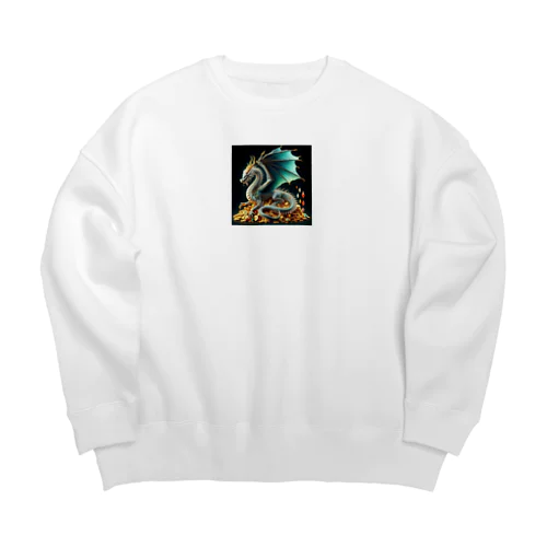 金龍 Big Crew Neck Sweatshirt