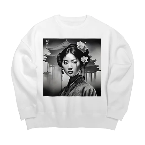 日本文化 Big Crew Neck Sweatshirt