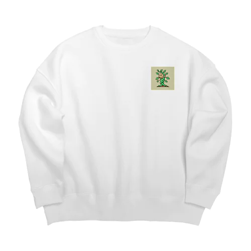 グリーン・ラブ Big Crew Neck Sweatshirt