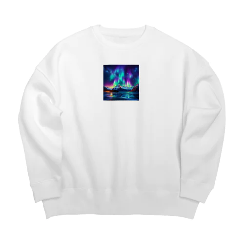 オーロラグッズ Big Crew Neck Sweatshirt