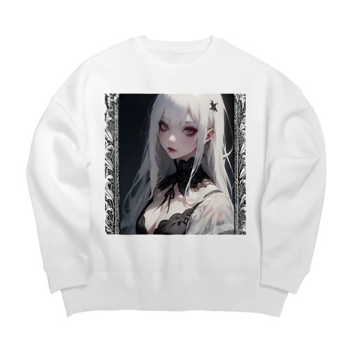 美少女【61】 Big Crew Neck Sweatshirt