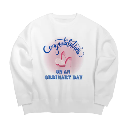 Congratulations！ Big Crew Neck Sweatshirt