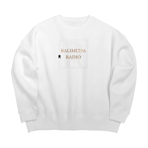 BALIMUDA RADIO（透過） Big Crew Neck Sweatshirt