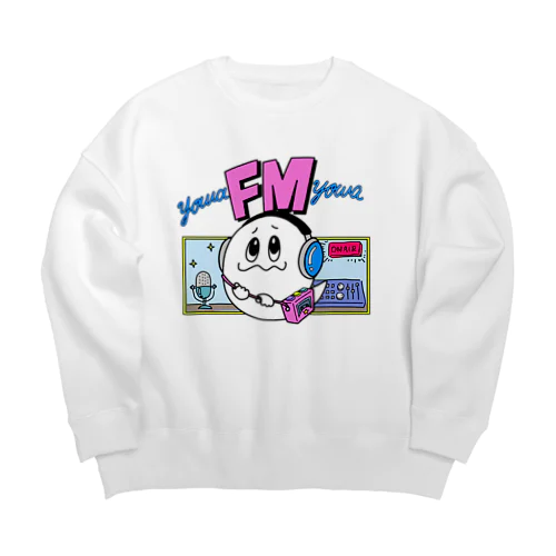 yowayowaFM Big Crew Neck Sweatshirt