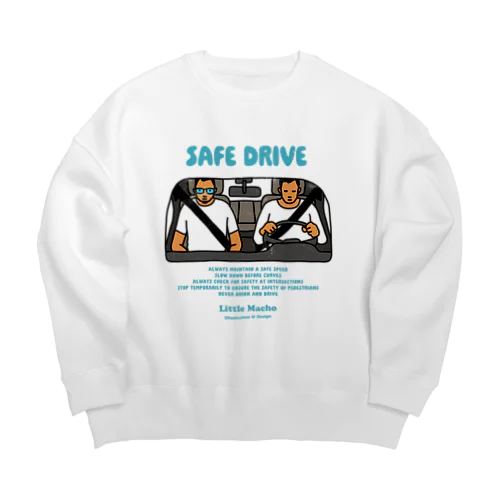 安全運転（B） Big Crew Neck Sweatshirt