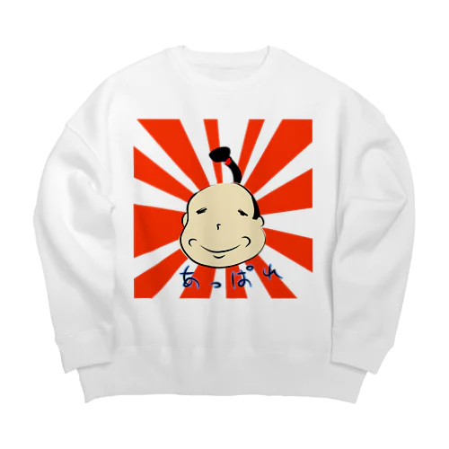 天晴れ！侍 Big Crew Neck Sweatshirt