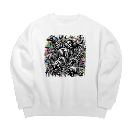 動物園 Big Crew Neck Sweatshirt