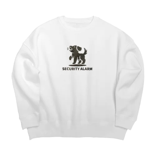 防犯犬 Big Crew Neck Sweatshirt