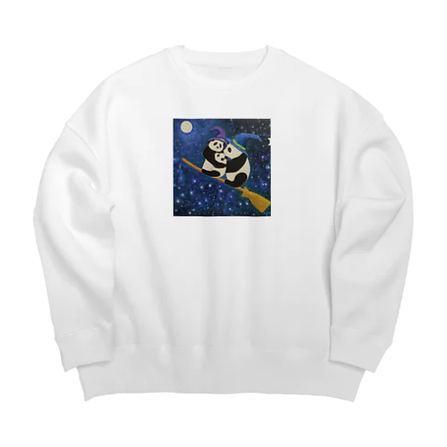 パンダ Big Crew Neck Sweatshirt