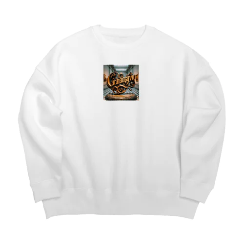 バロック画家の象徴 Big Crew Neck Sweatshirt