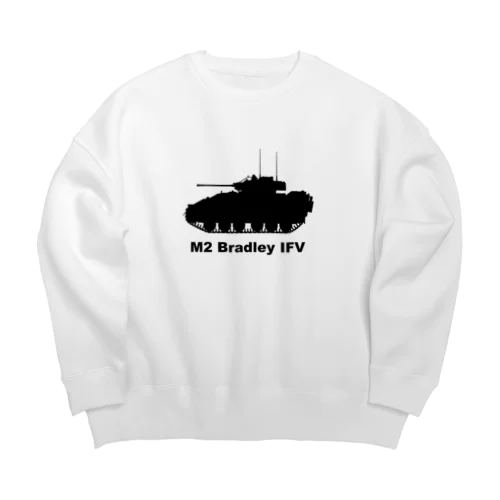 M2ブラッドレー歩兵戦闘車 Big Crew Neck Sweatshirt