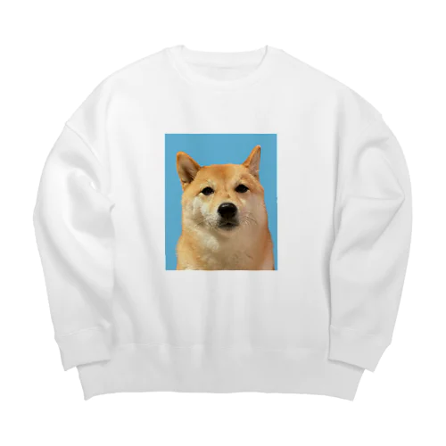 豆柴ぴょん子（７） Big Crew Neck Sweatshirt