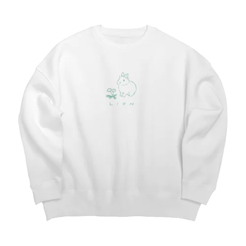 LION Big Crew Neck Sweatshirt