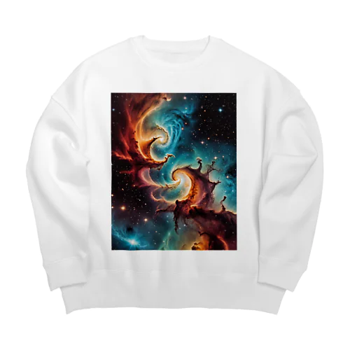 時間の宇宙 Big Crew Neck Sweatshirt