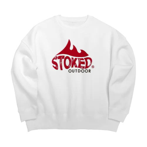 STOKED Big Crew Neck Sweatshirt