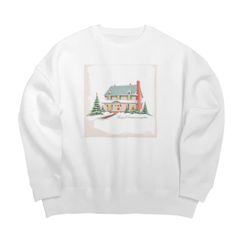 Joy of Christmas Big Crew Neck Sweatshirt