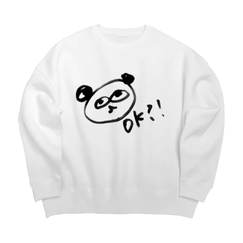 おせっきょう天使 Big Crew Neck Sweatshirt