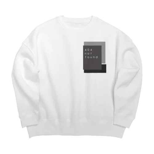 404 not found Big Crew Neck Sweatshirt