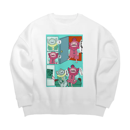 やりたい事探し飯田 Big Crew Neck Sweatshirt