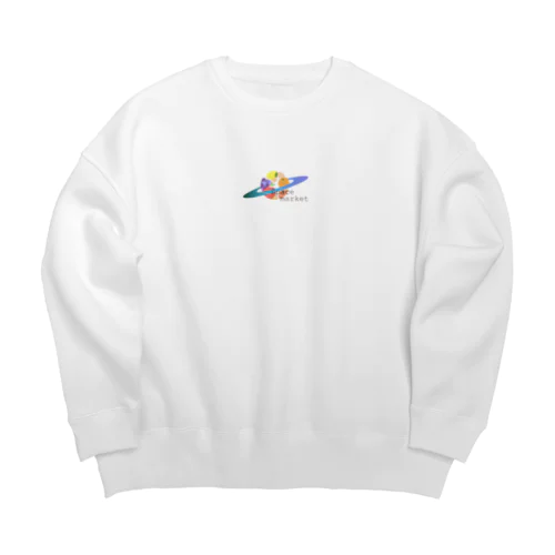 Space market Big Crew Neck Sweatshirt