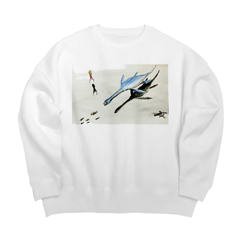 中生代 Big Crew Neck Sweatshirt