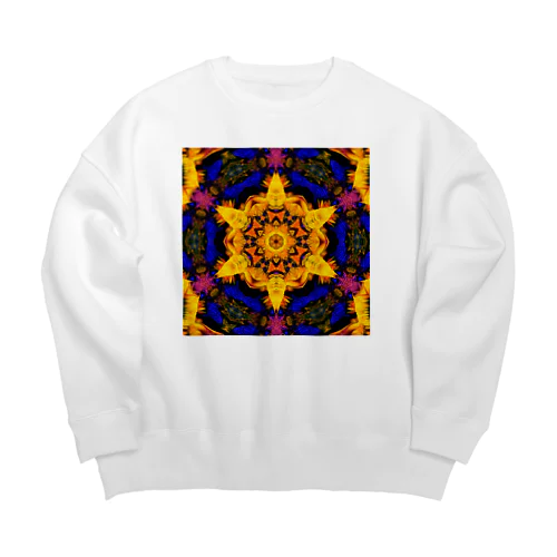 ヘキサグラム_001 Big Crew Neck Sweatshirt