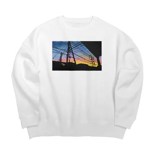 Magic Hour Big Crew Neck Sweatshirt
