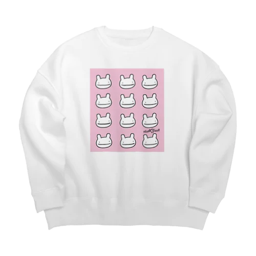 nico★chan Big Crew Neck Sweatshirt