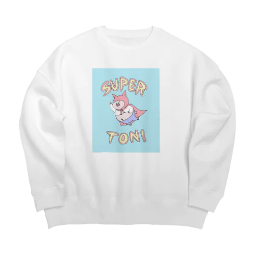 SUPER★TON Big Crew Neck Sweatshirt