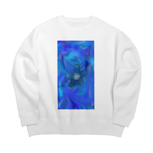 あおいさくら Big Crew Neck Sweatshirt