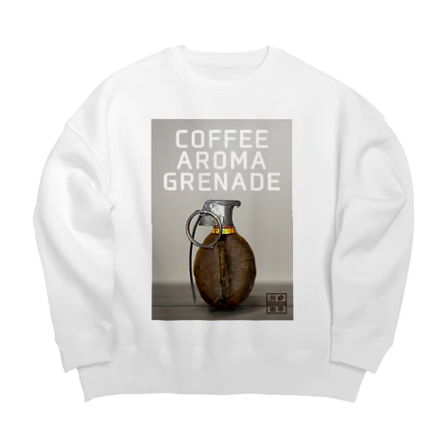 コーヒー豆グレネード Big Crew Neck Sweatshirt