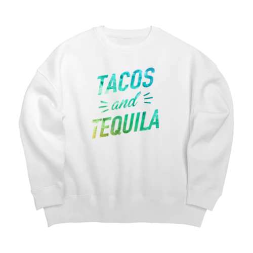 TACOS and TEQUILA ビッグシルエットスウェット