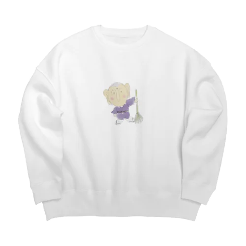 OBOZOUくん Big Crew Neck Sweatshirt