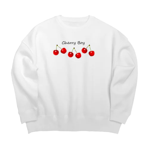 🍒チェリーボーイ🍒 Big Crew Neck Sweatshirt