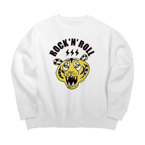 寅年 ROCK'N'ROLL TIGER タイガー／トラ／虎／ Big Crew Neck Sweatshirt