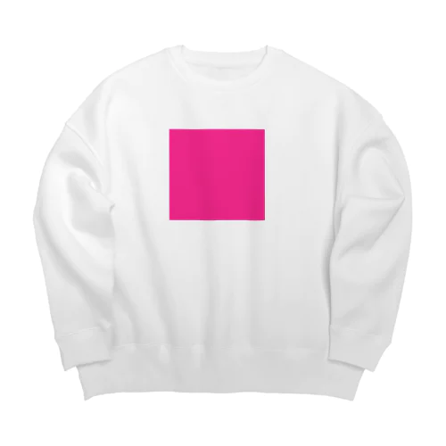 ティータイムピンクブランド ピンクキューブ Big Crew Neck Sweatshirt