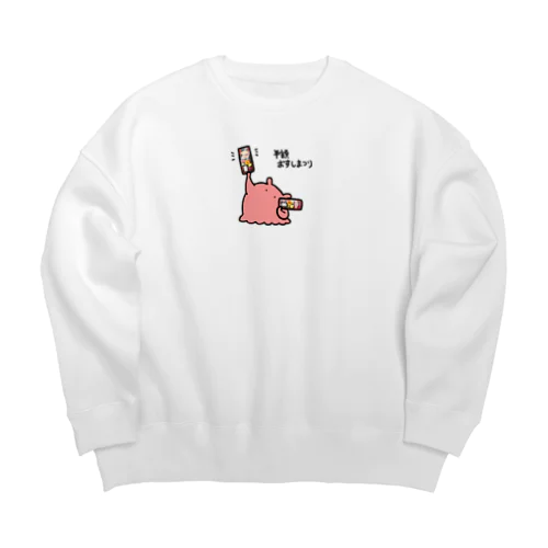 半額おすしまつり Big Crew Neck Sweatshirt