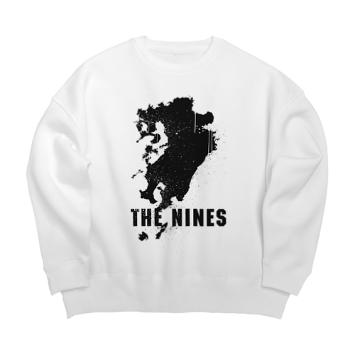 NINES(復刻)_WHITE Big Crew Neck Sweatshirt