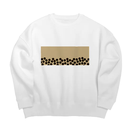 タピオカ Big Crew Neck Sweatshirt