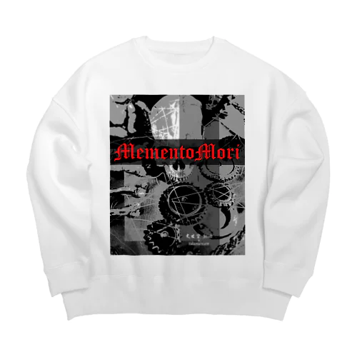 [大友窯SkullxBASARACRACY]#02「十字」 Big Crew Neck Sweatshirt