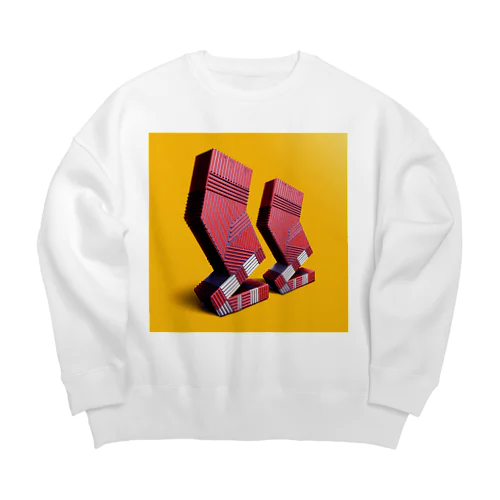 オブジェ2 Big Crew Neck Sweatshirt