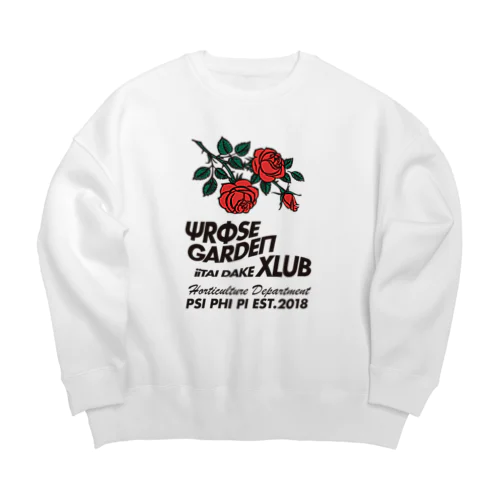 ローズガーデンクラブHorticulture Department  Big Crew Neck Sweatshirt