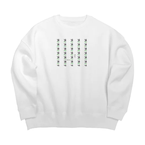 なぞのもり Big Crew Neck Sweatshirt