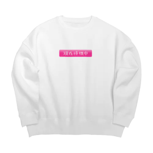 現在待機中 Big Crew Neck Sweatshirt