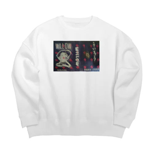 レトロTOKIO　酒寮　ういろう WILLOW Big Crew Neck Sweatshirt